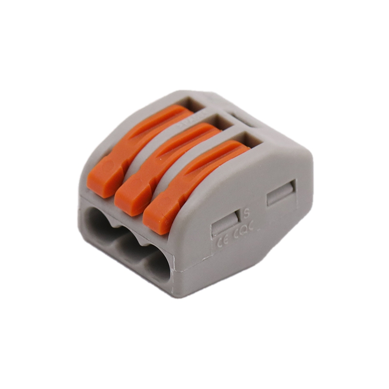 0,25-4 mm 3-polige elektronische snelle draadconnector