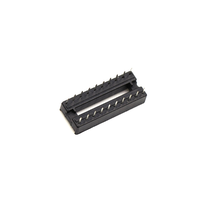 2,54 mm IC-connector met dubbele pinnen