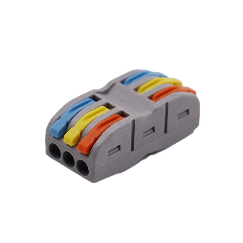 3 in 3 uit kleurrijke 32A elektronische snelle draadconnector