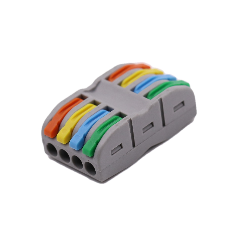 5 in 5 uit kleurrijke inline elektronische snelle draadconnector