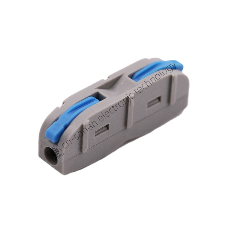 Blauwe 1 in 1 uit elektronische snelle draadconnector